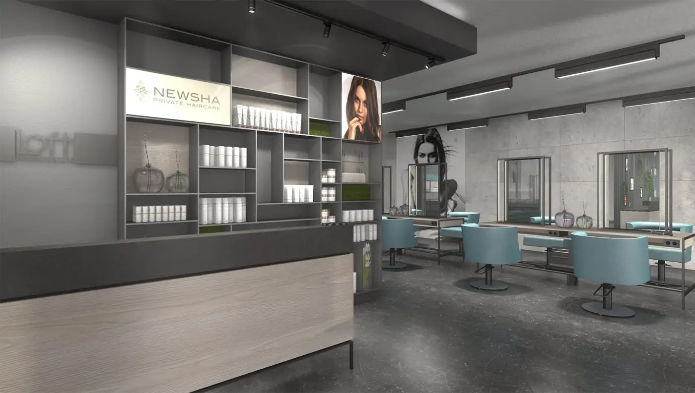 IDEA Friseureinrichtung Kollektion Loft